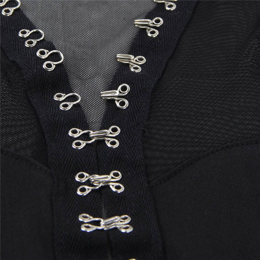 LONG SLEEVE MESH BODYSUIT