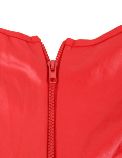 OPEN CUP LEATHER TEDDY