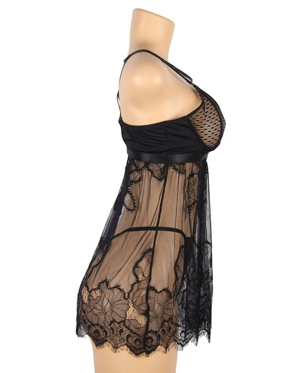 ELEGANT LACE BABYDOLL