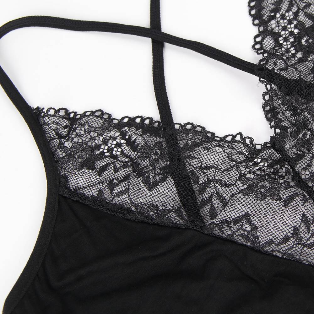 LACY V NECK NIGHTY