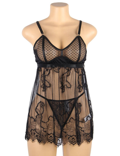 ELEGANT LACE BABYDOLL