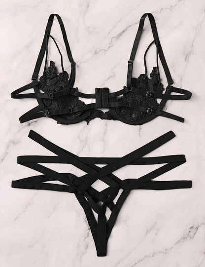 FLORAL BRA SET