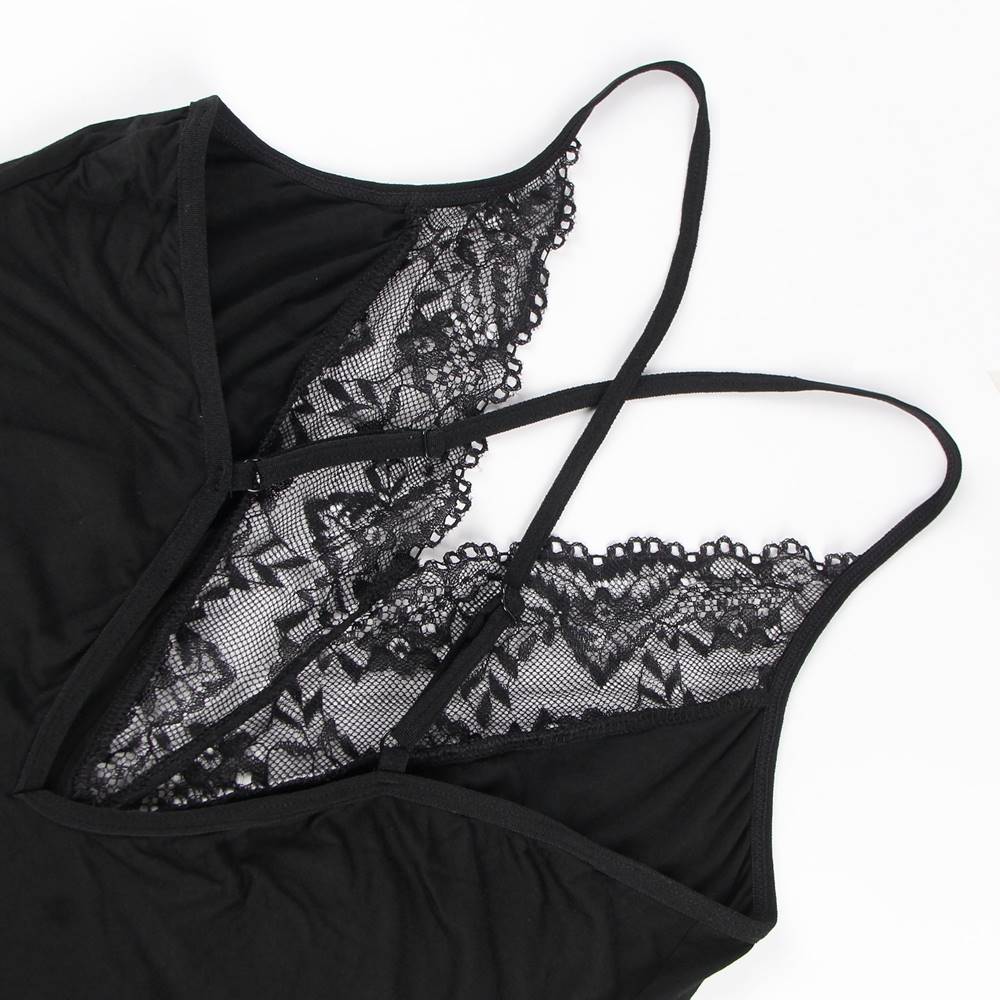LACY V NECK NIGHTY